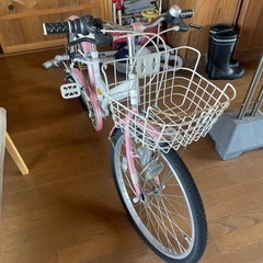 24インチ自転車　【６段変速】
