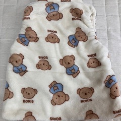 クマ柄フリーススリーパー 110の画像
