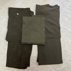 喪服　着物　羽織