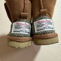 ハリスツイード×しまむらムートンブーツ13cm  の画像