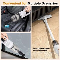 ハンドヘルド掃除機、2 in 1 軽量スティック100W コードレス　転売OK　倒産品　まとめ売り　ネット商材　アマゾン引き上げ商品　メルカリ　副業の画像