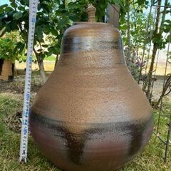 つぼ風鉢？　備前焼風