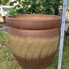 17:★大幅値下げ★備前焼風？　大き目鉢の画像