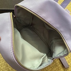 ゆめかわ　薄紫　リュック　ミニの画像