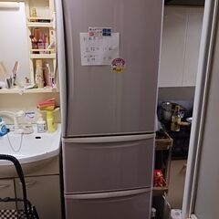 ３ドア冷蔵庫（365L・右開き） NR-C377M-P（さくら）