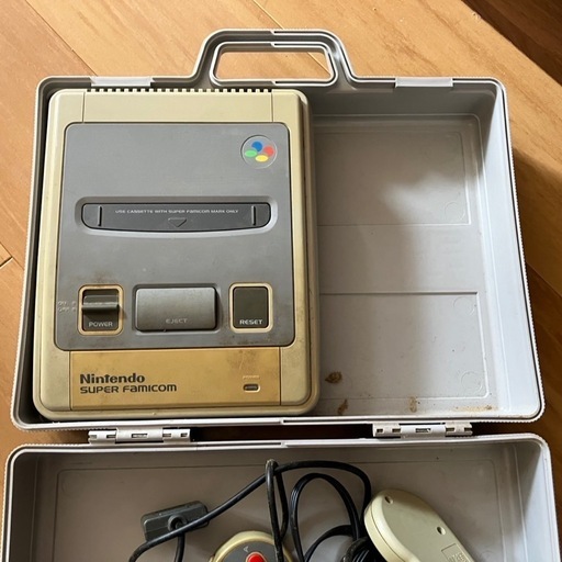【お話し中】☆スーパーファミコン　本体　ケース　スーパーマリオ　マリオ