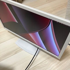 I・O DATA モニター　動作ok 白　ホワイトの画像