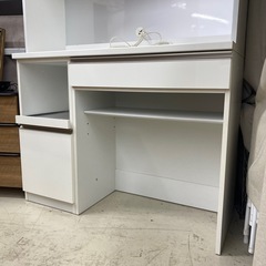 【多機能】　食器棚　白　幅120×奥45×高20.5cm　リサイクルショップ　朝霞市　ケイラック朝霞田島店　志木市　和光市　GM333の画像