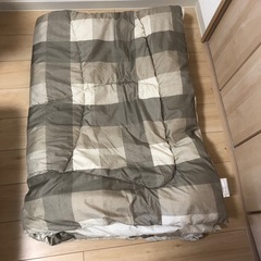 ニトリ　シングル　掛け布団＋枕　の画像