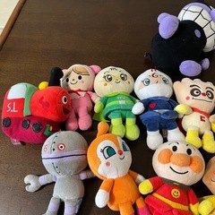 アンパンマン　ぬいぐるみ　セット　まとめ売りの画像
