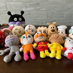 アンパンマン　ぬいぐるみ　セット　まとめ売り
