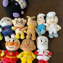アンパンマン　ぬいぐるみ　セット　まとめ売りの画像