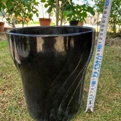 22:★値下しました★黒い植木鉢の画像
