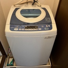 洗濯機。