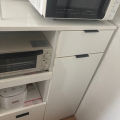 ニトリ　レンジボード　レンジ台の画像