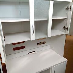 ホームテイスト キッチンボード NEWミラノ1890 食器棚の画像