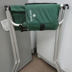 ① スノーピーク キッズ用 フォールディングチェア グリーン snowpeak FD KID’Sチェア 座面高さ49cm アウトドアチェア 西岡店の画像