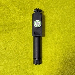 Mini 小型　自撮り棒　ブラック　スタンド付き　0.8m　　の画像
