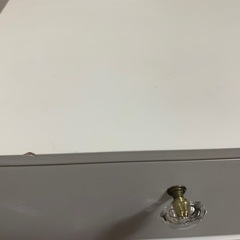 🌟ニトリの白いドレッサーワゴン（鏡付き・収納たっぷり）お譲りします【定価14,990円】🌟の画像