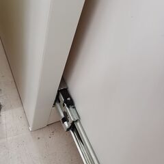★ジモティ割あり★ NITORI 食器棚 ホワイト W80×D42.5×H191 クリーニング済み TC8561の画像