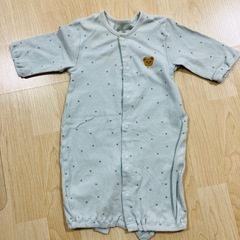 ベビー服　カバーオール　長袖　年中素材　50〜60cm 3点セットの画像