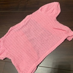 半袖カーディガンサイズ100の画像