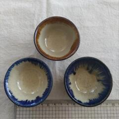 やちむん おちょこ３個の画像