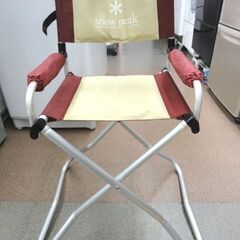 ➁ スノーピーク キッズ用 フォールディングチェア レッド snowpeak FD KID’Sチェア 座面高さ49cm アウトドアチェア 西岡店の画像