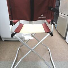 ➁ スノーピーク キッズ用 フォールディングチェア レッド snowpeak FD KID’Sチェア 座面高さ49cm アウトドアチェア 西岡店の画像