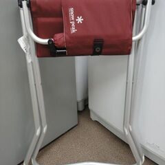 ➁ スノーピーク キッズ用 フォールディングチェア レッド snowpeak FD KID’Sチェア 座面高さ49cm アウトドアチェア 西岡店の画像