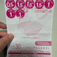 山崎製パン　パン祭りのシール