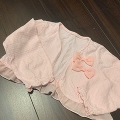 長袖ボレロカーディガン90センチの画像