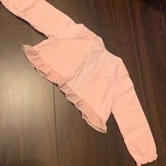 長袖ボレロカーディガン90センチの画像