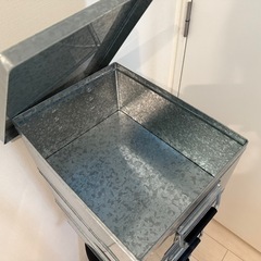 【3点セット】スチールボックス（収納ボックス）インダストリアル調／引取限定の画像