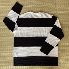 ボーダーカットソーの画像