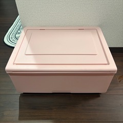 ピンク 収納ボックスの画像