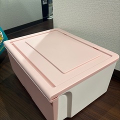 ピンク 収納ボックスの画像