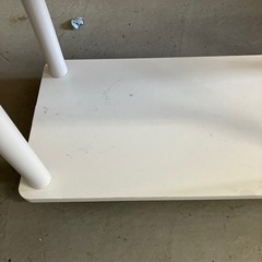 🌟文章お読みください🌟A-1120🤩収納棚　ホワイト　傷ありですが便利‼️の画像