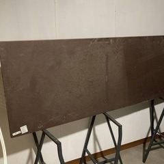 お値下げ🙆定価68,000円‼️未使用！IKEAのワークトップ　ウォルナットの画像