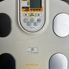 体重計　電池付きの画像