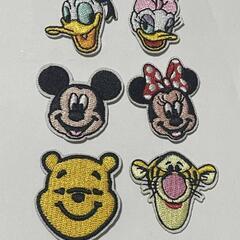 ディズニー　アイロンワッペン　6枚セットの画像