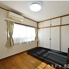 ベッド　ダブル　マットレス付　ローベッドの画像