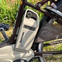 名古屋市内配達無料電動自転車ブリヂストン子供乗せサイクルの画像