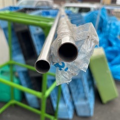 ☆未使用品☆ステンレスパイプ　4m 18ミリと15ミリの画像