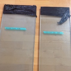 【什器／陳列用ガラス板】各種サイズあり／小窓やカウンター等にもの画像