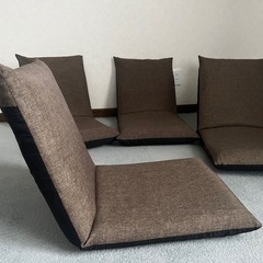 座椅子　4セットの画像