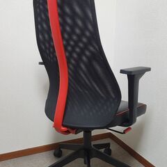 イケア マッチスペル キャスター交換済　オフィスチェア ゲーミングチェアの画像