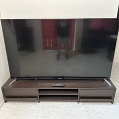 4K 液晶テレビ　75インチ　大画面　朝美品　録画出来ます！