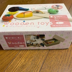 値下げしました---木製お料理セットの画像