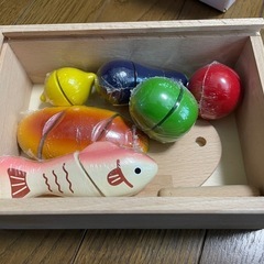 値下げしました---木製お料理セットの画像